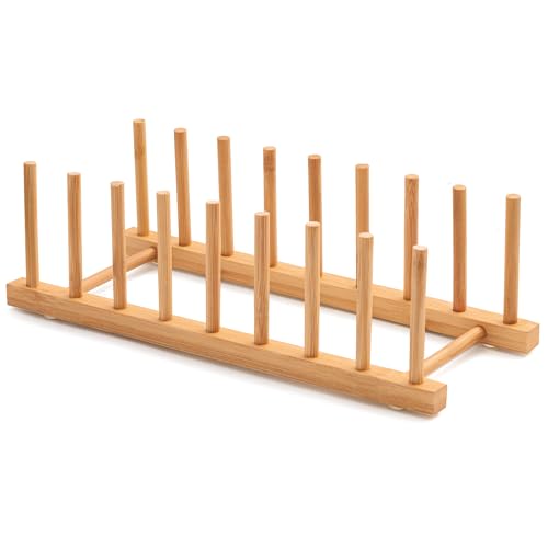 Oyydecor Bamboo Dish Drying Rack