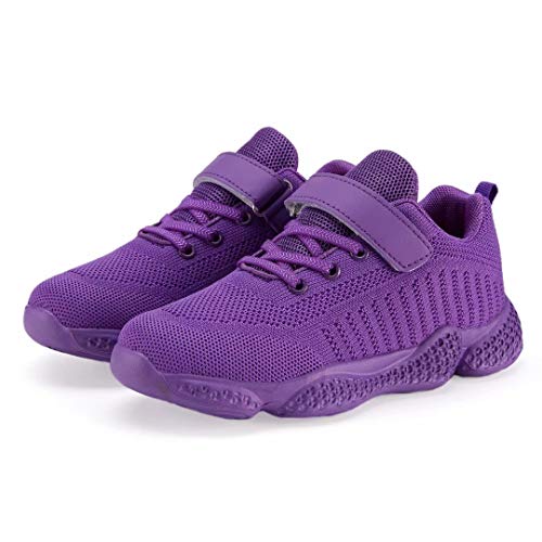 YAVY KidsTennis Shoes for Girls Boys Breathable Lightweight Running Shoes Athletic Walking Shoes Fashion Knit Sneakers (Toddler/Little Kid/Big Kid) - Image 6