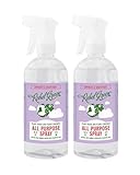 Rebel Green Natural All-Purpose Cleaning Spray - Plant-Based Multi-Surface Cleaner with Essential Oils for Kitchen, Bath, Countertops and More - Lavender & Grapefruit Scent - 16 oz - 2 Pack