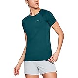 Under Armour Womens Sunblock Short-Sleeve , Tourmaline Teal , Medium
