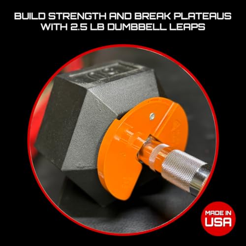 Image of Micro Gainz 1.25LB Dumbbell Fractional Weight Plates, 2-Piece