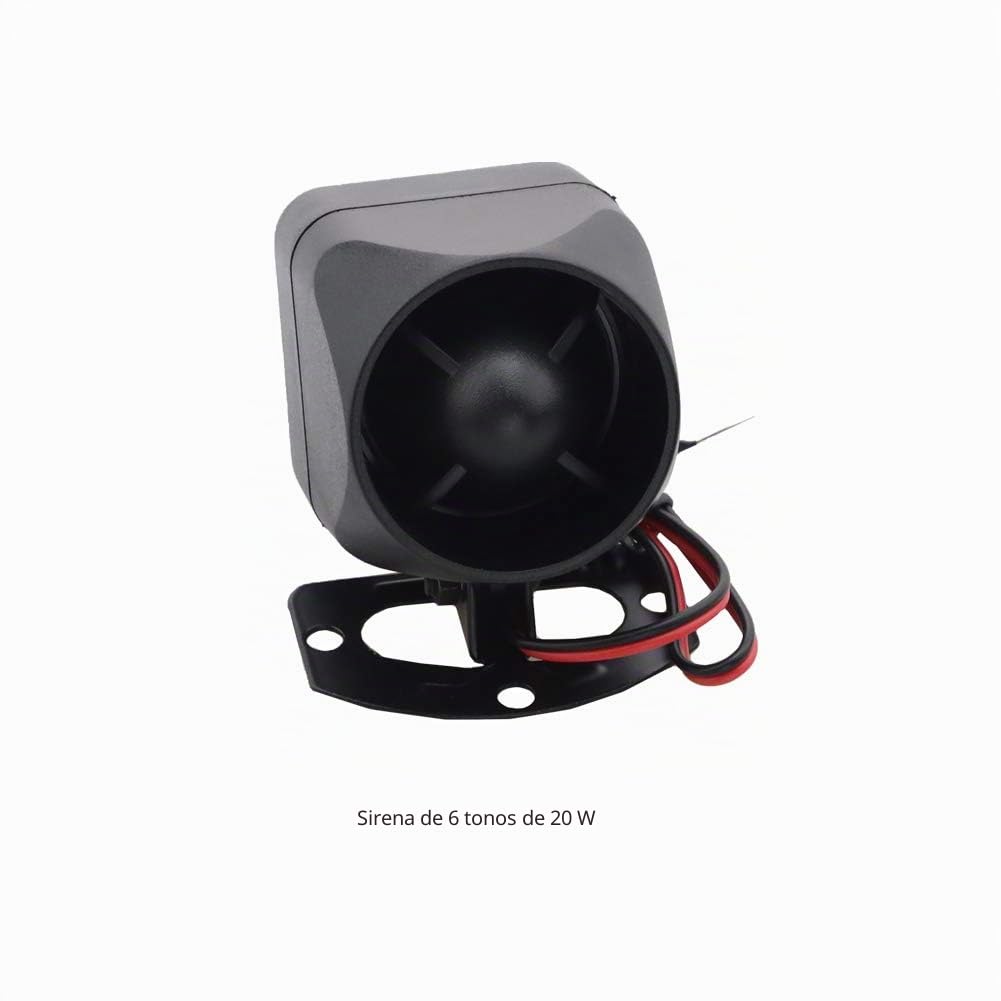EASYGUARD EC206-B - Sistema de alarma de coche de 2 vías con pantalla LCD recargable, alarma de vibración, advertencia remota de liberación del maletero, entrada sin llave, 868 MHz CC 12 V