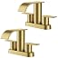 Brushed Gold x 2