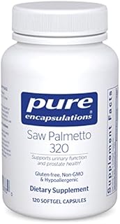 Pure Encapsulations Saw Palmetto 320 | Fatty Acids and Other Essential Nutrients to Support Testosterone Metabolism, and Urinary Function* | 120 Softgel Capsules