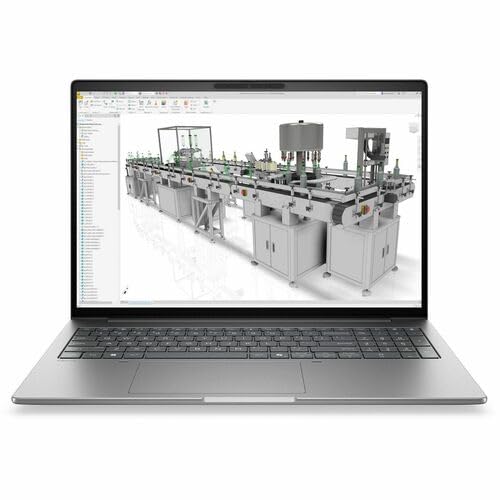 Image of HP ZBook 8 G2i 16 inch Copilot+ PC Mobile Workstation - WUXGA - 60 Hz - Intel Core Ultra 7 Series 3 356H - 32 GB - 512 GB SSD - English Keyboard - Meteor Silver Aluminum - Intel Chip - 1920 x 1200 - Windo