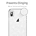 Unov Case Compatible with iPhone Xs iPhone X Case Clear with Design Slim Protective Soft TPU Bumper Embossed Pattern Protective 5.8 Inch (Death Hallows)