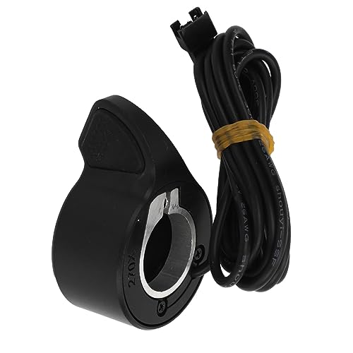 Airshi Electric Scooter Thumb Throttle, Electric Scooter Thumb Throttle Accelerator Sensitive Non Slip for Scooter Repair Shop