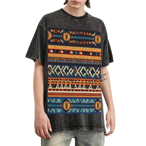 T-shirt surdimensionné imprimé africain idéal pour vos sorties urbaines décontractées