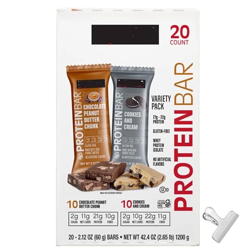 Barritas de proteína variedad 20 unidades miniatura 1