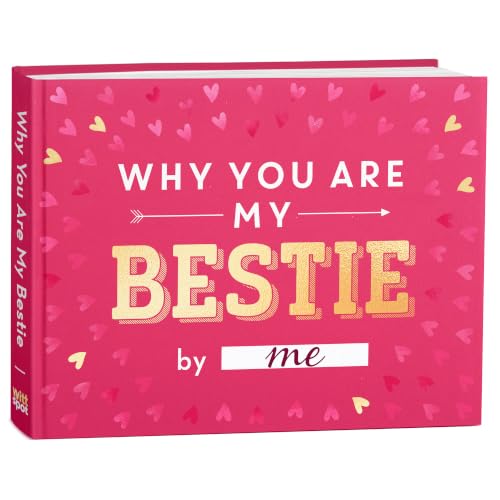 WITTSPOT Why You Are My Bestie Book - Best Friend Unique Gifts For Women, Friendship Gifts For Women...