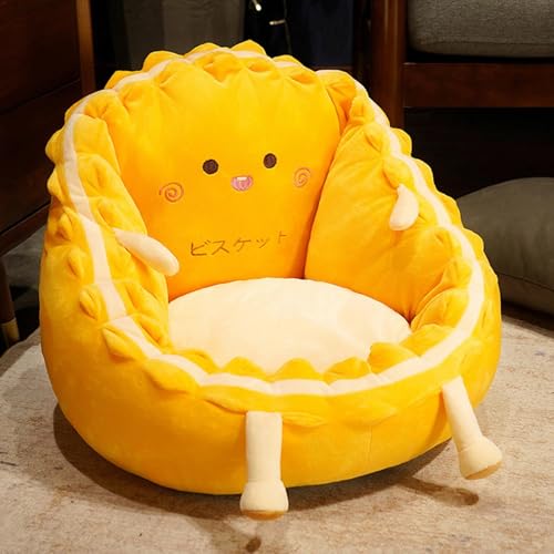 Chaise de sol avec soutien pour la posture et dossier œuf - 4