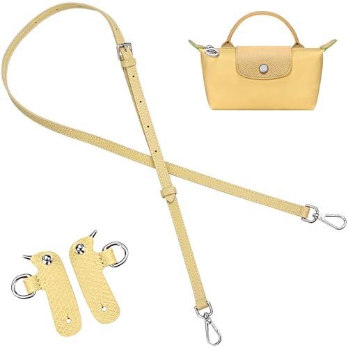 Image of Jiesinlov Leather Bag Shoulder Strap Replacement Crossbody Adjustable Conversion Kit Fit for Mini Pouch