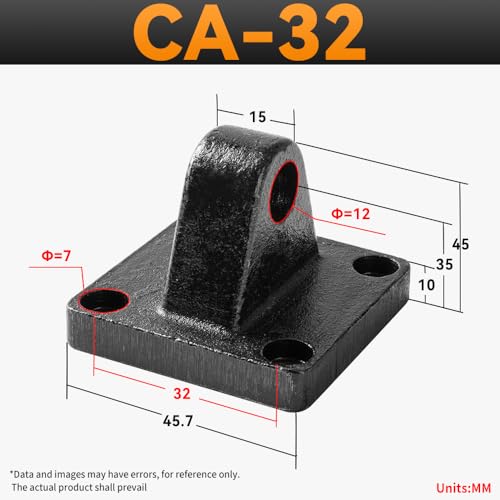 Image of Foot Flange CA-32 for Foot mounting Work with Pneumatic Standard Cylinder SC 32