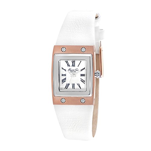 Kenneth Cole KC2821 – Wristwatch Women's, Strap in Montone White