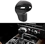 Cuztom Tuning Direct Add-on Real Carbon Fiber Auto Shift Gear Knob Cover Compatible for 2013-2016 Audi A4/Q5/Q7 & 2012-2016 A5 & 2012-2015 A6