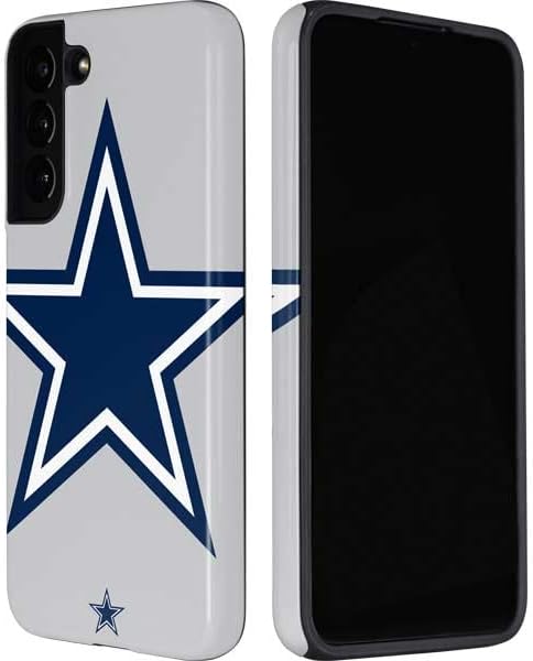 Skinit Pro Phone Case Compatible with Galaxy S22 - Officially Licensed NFL Dallas Cowboys Large Logo Design
