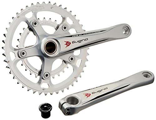 Sugino(XMm) OX2-901D CLASSIC 44x32 175mm SILVERI[Vo[ CLASSICS Shimano11s/10sΉ