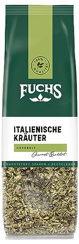 Fuchs Gewürze - Italienische Kräuter gerebelt im recyclebaren Nachfüllbeutel - 20 g