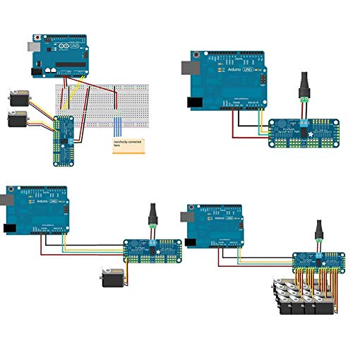 Snapklik.com : PCA9685 16 CH 12Bit PWM Servo Motor Driver Board ...