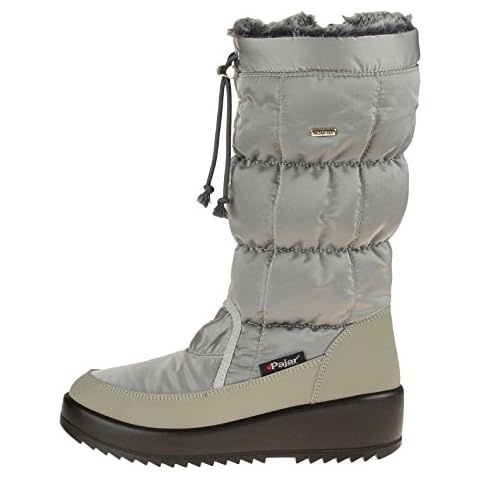 PAJAR Galaxia Women's Tall Insulated Waterproof Winter Boot, Silver, 9 Cover