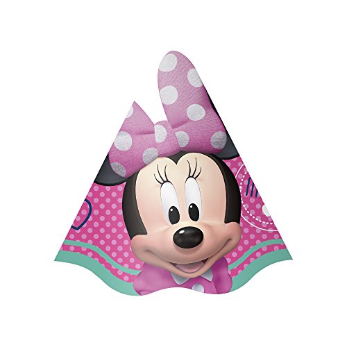Regina Chapeu Aniv R244 Minnie Rosa Pacote De 8 unidades