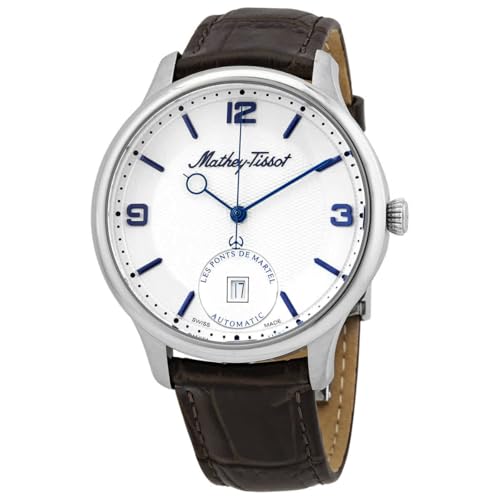 Montre automatique homme Mathey-Tissot Edmond AC1886AI cadran blanc cadeau idéal