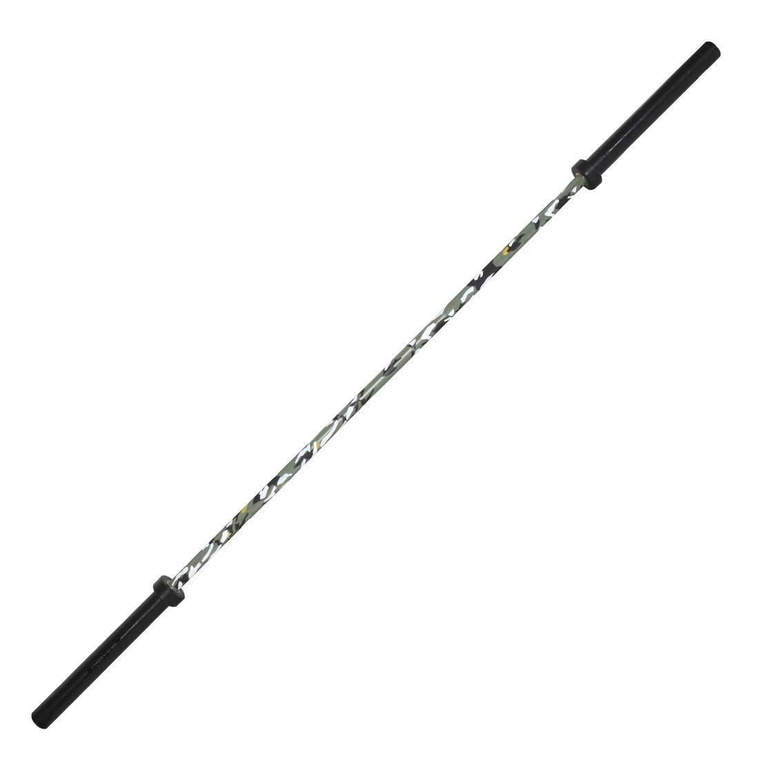 Camo 'Cerakote' Olympic Barbell, 28mm Weight Lifting Bar, 7.2 Feet Gym Bar