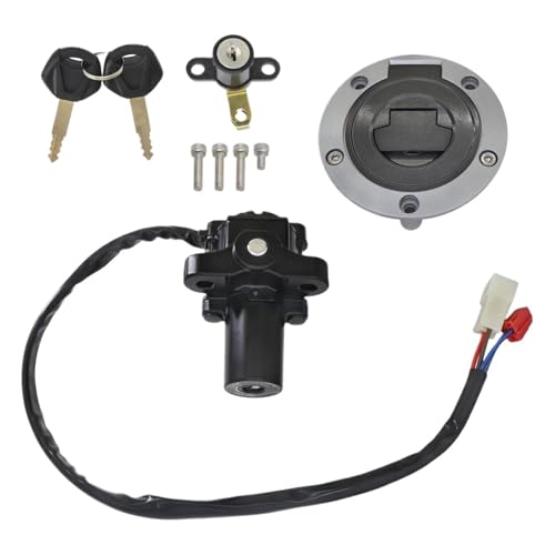 Juego de bloqueo dirección y tapa combustible de recambio para moto FZ1S Yamaha