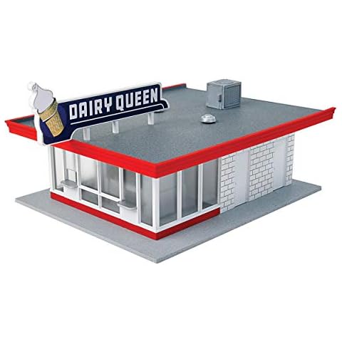 Micro-Mark Walther Cornerstone Vintage Dairy Queen® Structure Kit, HO Scale Cover