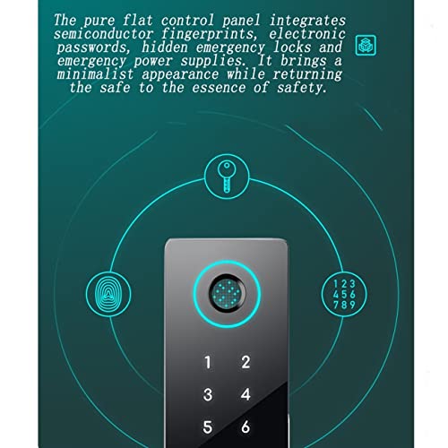 Coffre-fort intelligent en acier avec code et empreinte digitale ES
