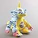 feilongzaitian Peluche Digimon Toy Gabumon Figura Muñecos De Peluche Animales De Peluche Suaves Y Coloridos 13? Cm
