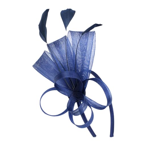 MAGICLULU Tocado Fascinador para Mujer con Flores y Malla Diadema Elegante para Fiesta de Té y Cóctel Accesorio Ligero para Peinado Eventos Formales