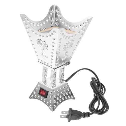 HEALLILY Electric Incense Burner Arabic Bakhoor Burner Vintage Decoration Plug-in Home Fragrance Holder 7.20X3.89X3.89In by HEALLILY - Used condition - US$18.47