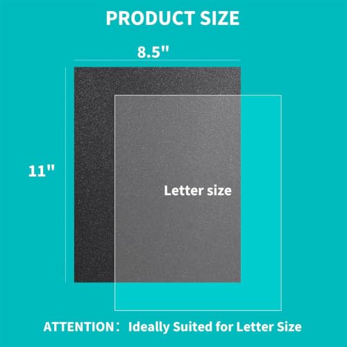 Image of Binditek Binding Covers Set, 8.5x11 Inches, 8Mil PVC & 12Mil Poly, 1000Pack