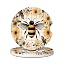 Bee Buffalo Plaid Spring Daisy Floral