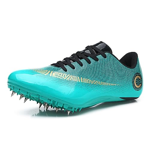 Homnova Chaussures de Course D'athlétisme Sprint Unisexes Spike Chaussures, Chaussures De Course D'athlétisme Sprint Hommes Baskets Antidérapantes à Pointes,005,41EU
