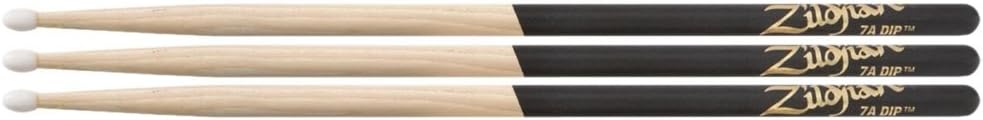 Zildjian DIP Drumsticks (3-Pack) Nylon 7A