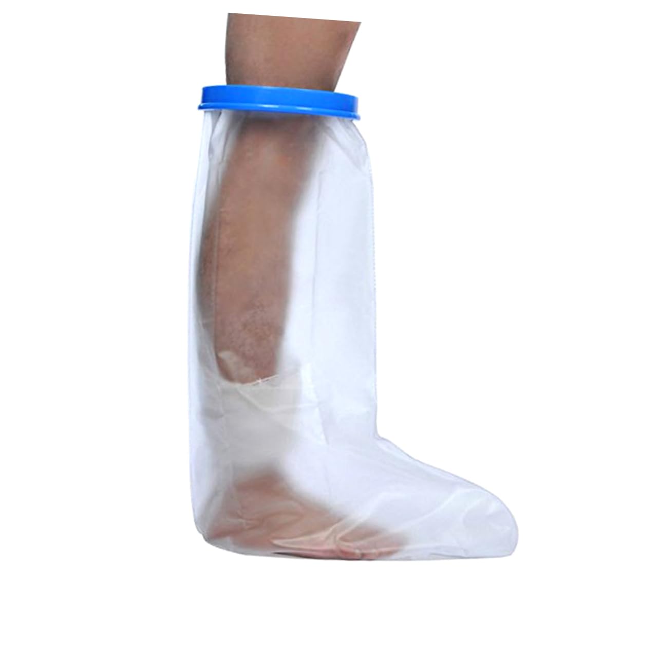Adult Cast Protector for Shower Watertight Half Leg Cover Durable Reusable Vinyl Fits Reliable Water Protection for Casts and Bandages