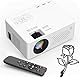 Beamer, Mini Beamer Tragbarer, Full HD 1080P unterstützt Projektor, 50%-100% Zoom, Bluetooth 5.2, 200 Zoll Heimkino, Kompatibel mit Smartphone/TV Stick/Laptop