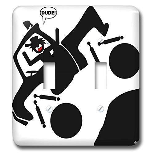 Double interrupteur à bascule Got Air Dude pour rénover vos murs