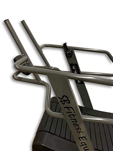 CT700 Self Generated Curved Commercial Exercise Workout Treadmill with 8 Resistance Levels and Front Digital Display - Image 4