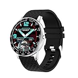 Enkomy Smart Watch H30 Tracker Ip67 Wasserdicht Fitness Tracker Uhr 1,3 Zoll Full Touchscreen Schrittzähler- Herzfrequenzüberwachungsuhr