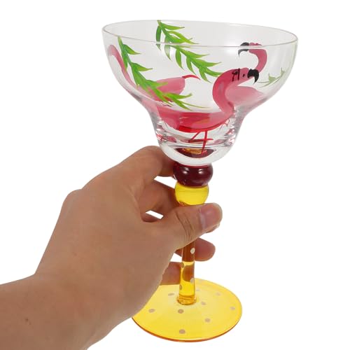Copa de cóctel de vidrio pintada ifundom de cristal multifuncional 5