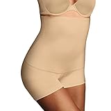 Maidenform Flexees Women's Shapewear Smoothing Hi-Waist Boyshort , Latte Lift, XXX-Large