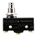 BAOMAIN 15A 250V Micro Switch, Momentary Panel Mount Plunger SPDT 1NO 1NC Z-15GQ-B3 for Industrial Automation, Limit Control & Machine Tools