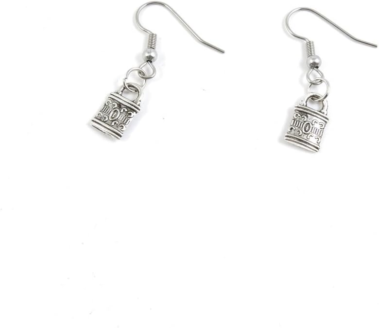 50 Pairs Jewelry Making Charms Supply Supplies Wholesale Fashion Antique Silver Tone Earring Backs Findings Ear Hooks L8XU7 Fake Lock