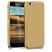 Produktbild kwmobile Hülle kompatibel mit Apple iPhone 6 / 6S - Handyhülle gummiert - Handy Case in Hellbraun