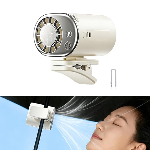 Ventilateur d'extérieur compact à 199 vitesses variables avec batterie USB - 3