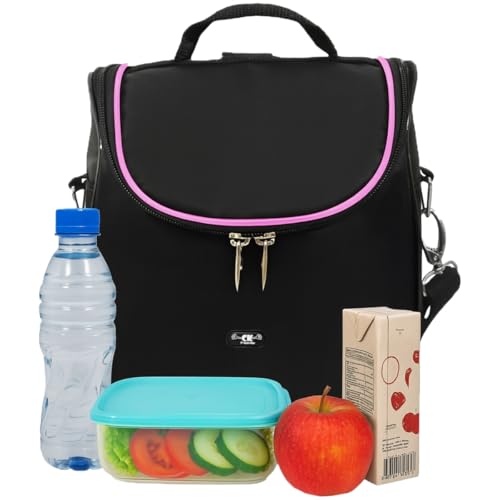 Bolsa Térmica Mochila para Marmitas Lanches Lancheira Com Alça Para Marmita Trabalho Passeios Escola