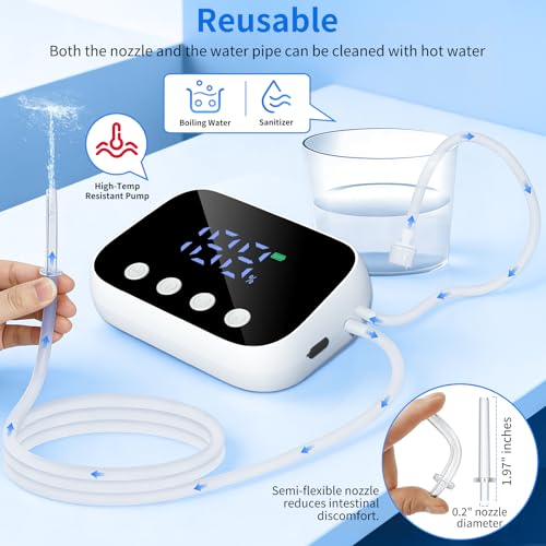 Electric Enema Kit with LCD